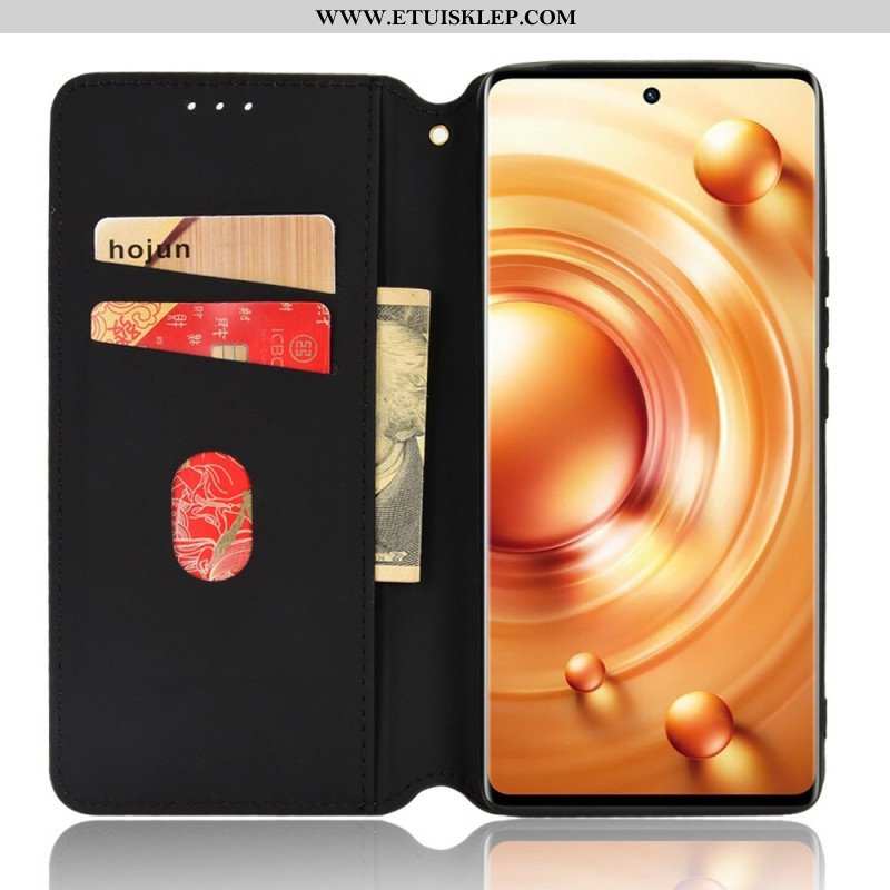 Etui Na Telefon do Vivo X80 Pro Etui Folio Kostki 3d